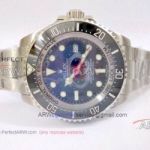 Perfect Replica Rolex Deepsea Sea-Dweller 44MM Watch - 316L Stainless steel D-Blue Dial